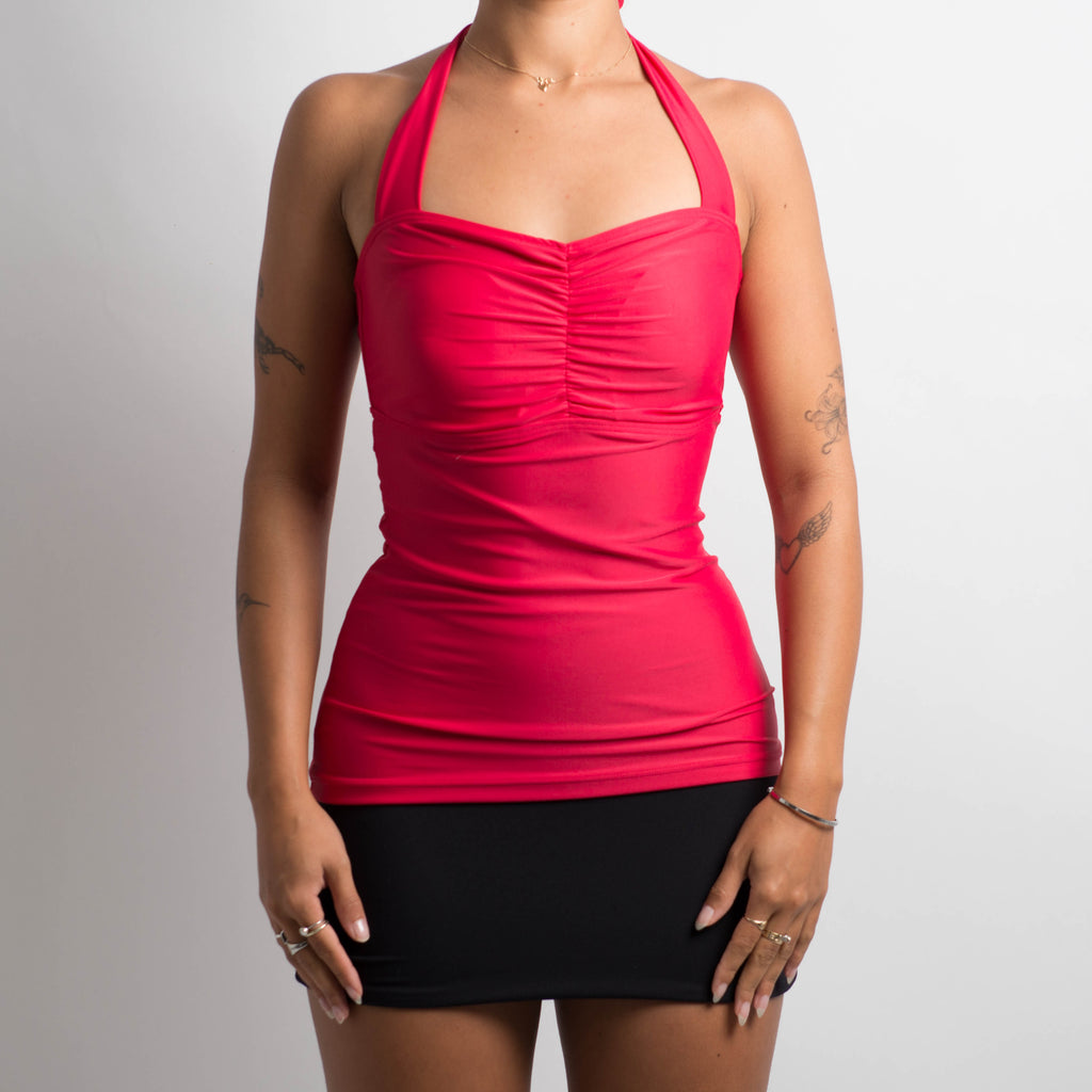 RASPBERRY TANKINI TOP