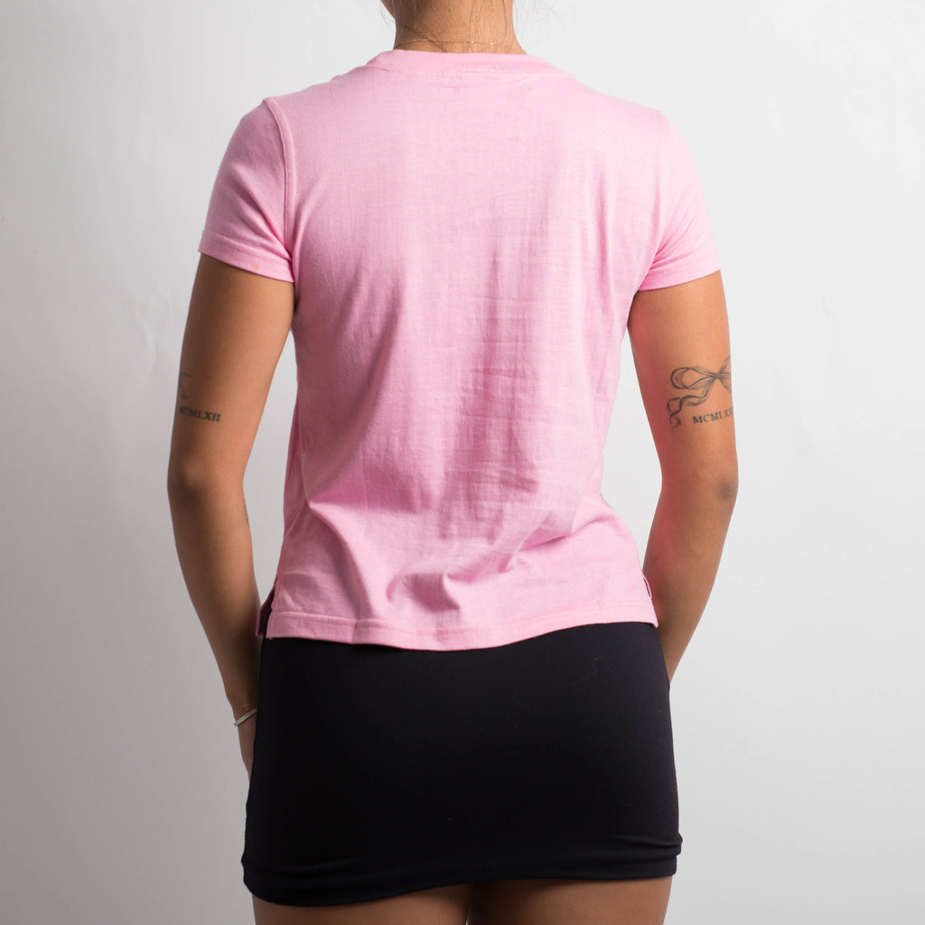 PINK BABY TEE
