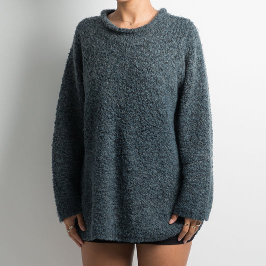 PULL EN LAINE SHAGGY MARLE