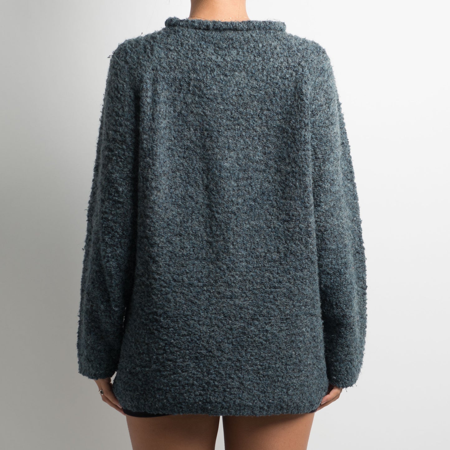 SHAGGY MARLE WOOL SWEATER