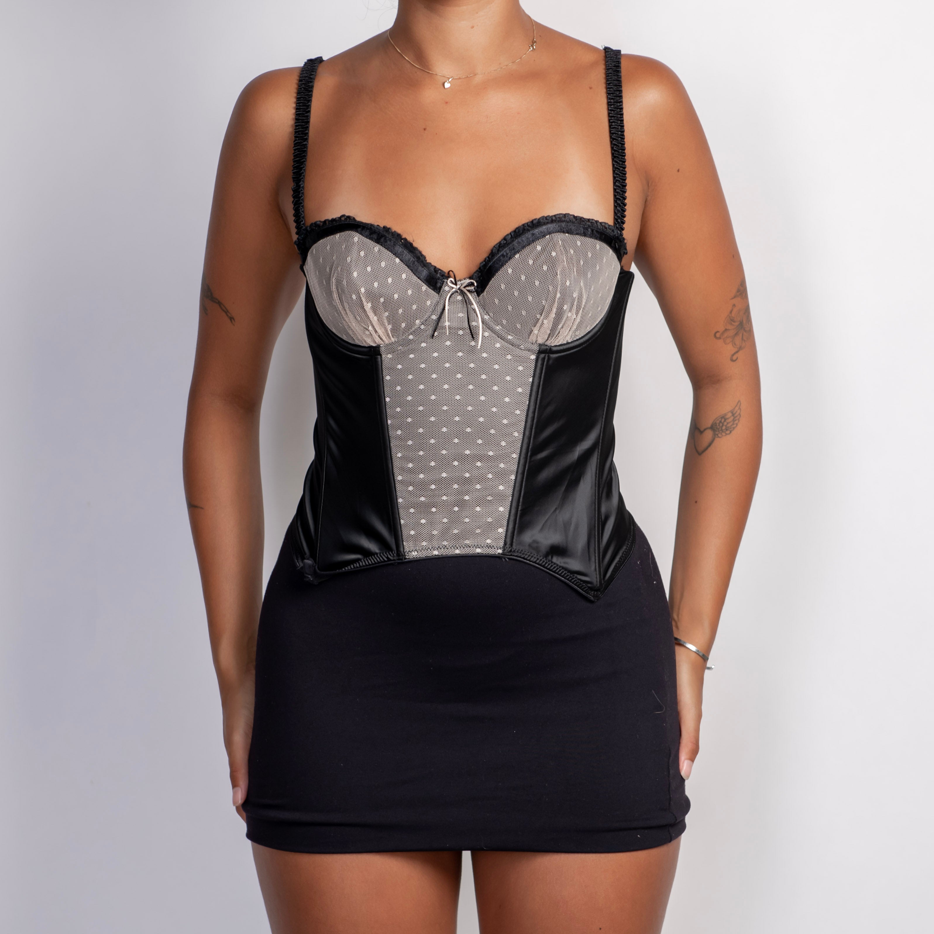 MESH PANEL BUSTIER