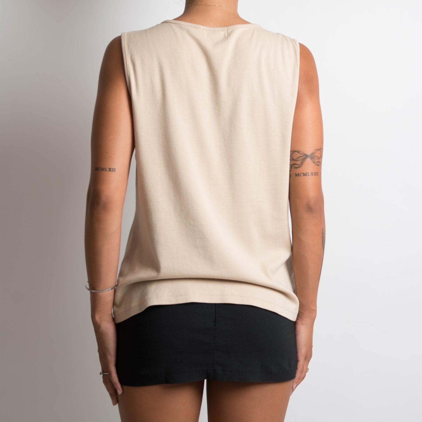 BEIGE EMBROIDERED TOP