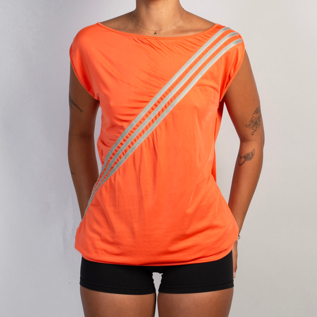 ORANGE LOOSE FIT TOP