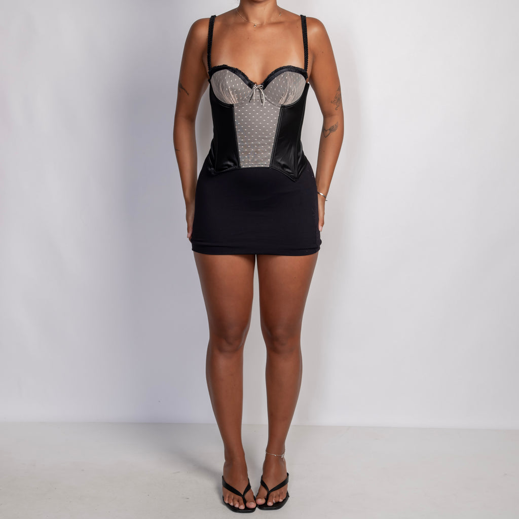 MESH PANEL BUSTIER