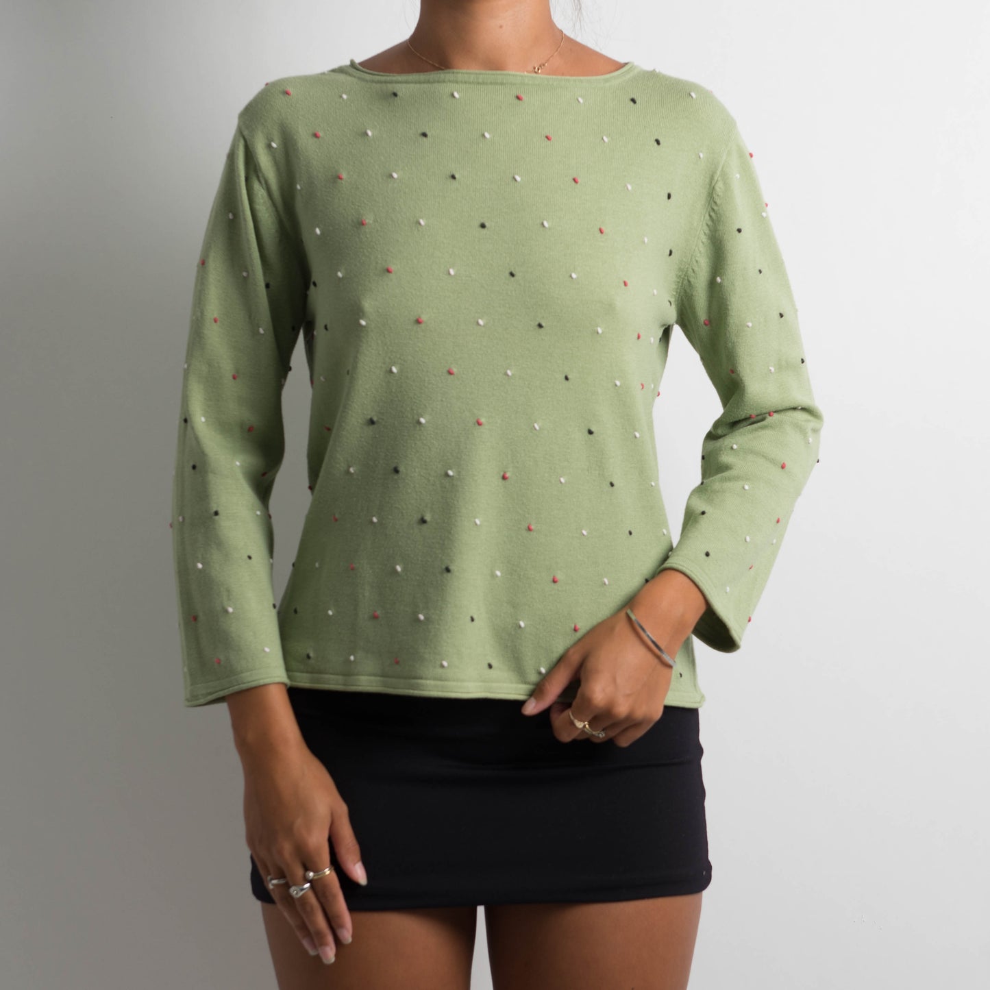 POLKA DOT LONG SLEEVE