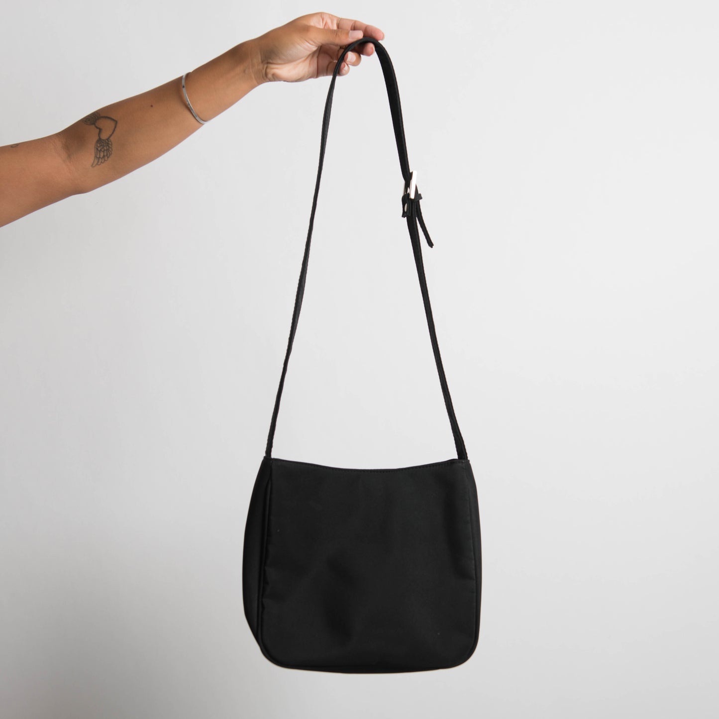 BLACK CROSSBODY BAG