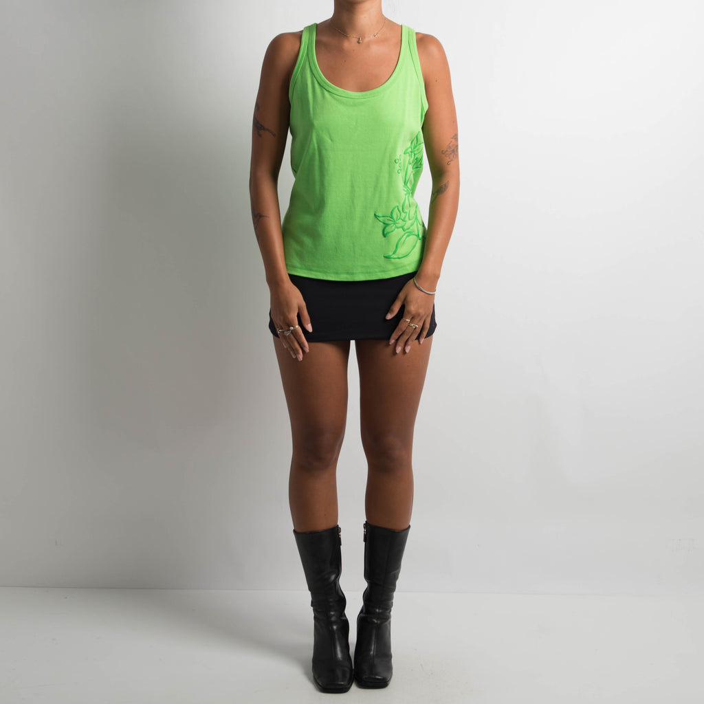 GREEN TANK TOP