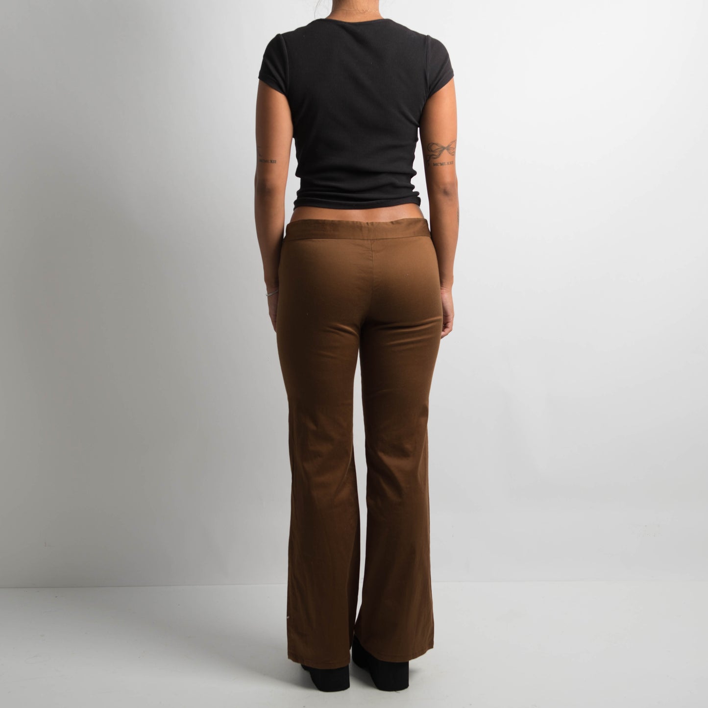 BROWN BOOTCUT PANTS