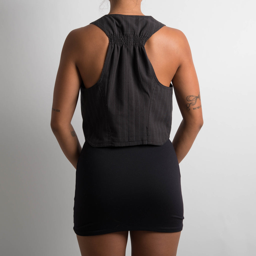 BLACK WAISTCOAT VEST