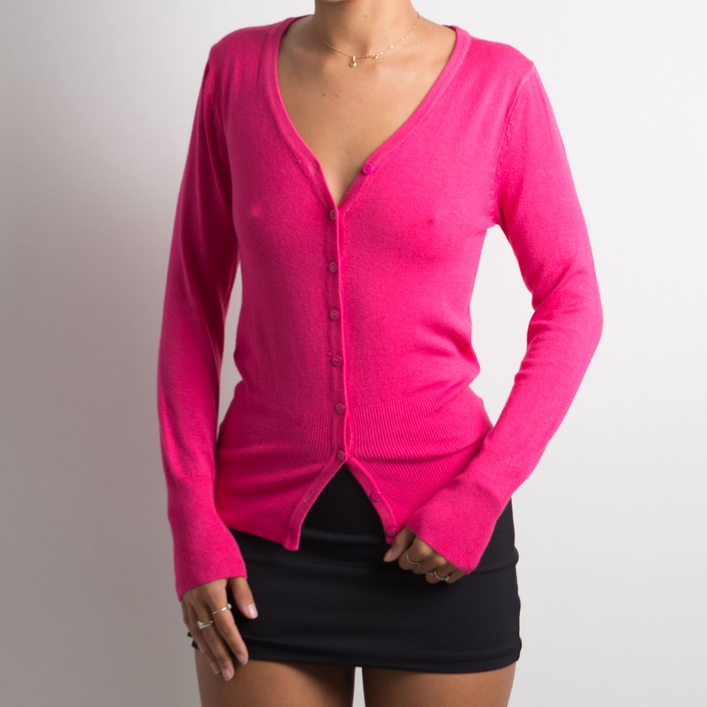 CARDIGAN ROSE VIF