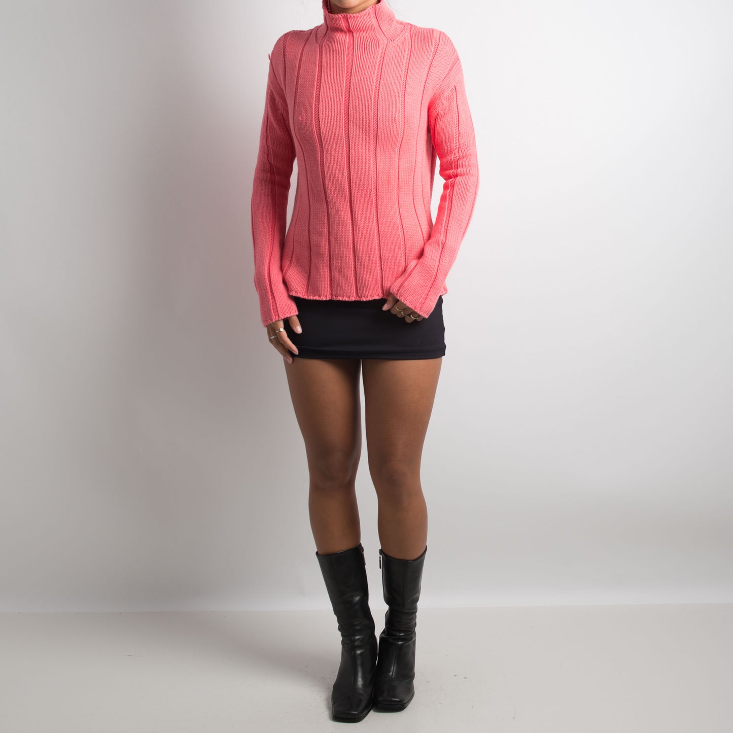 TRICOT ROSE CORAIL