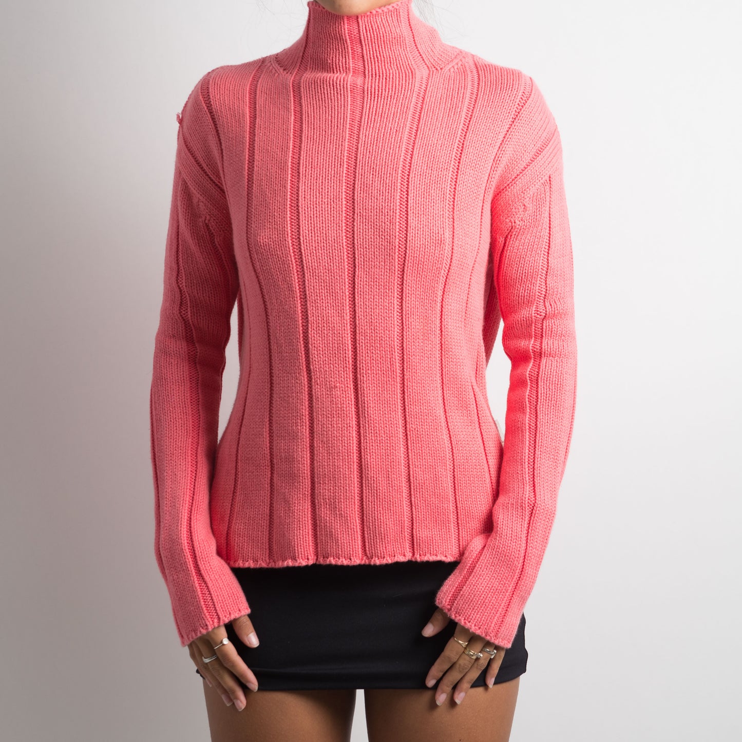 TRICOT ROSE CORAIL