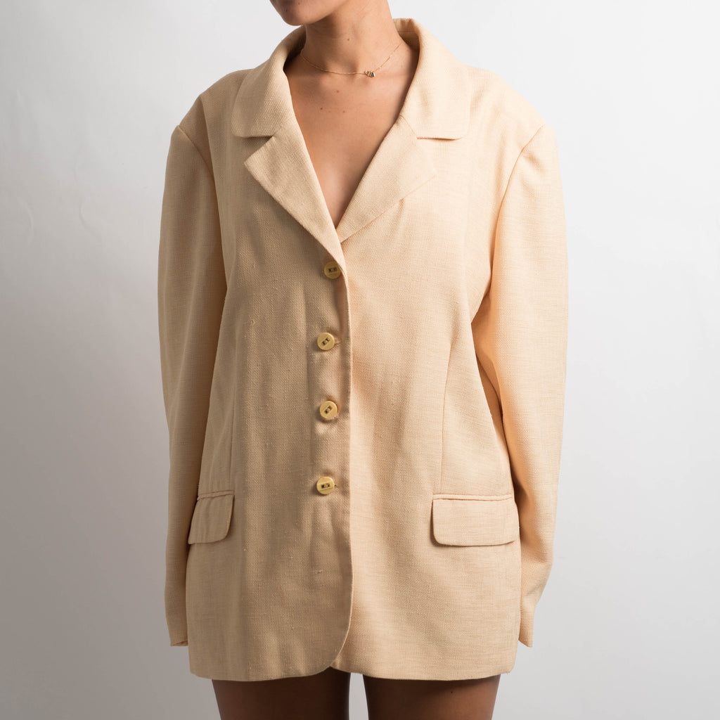 PALE YELLOW BLAZER