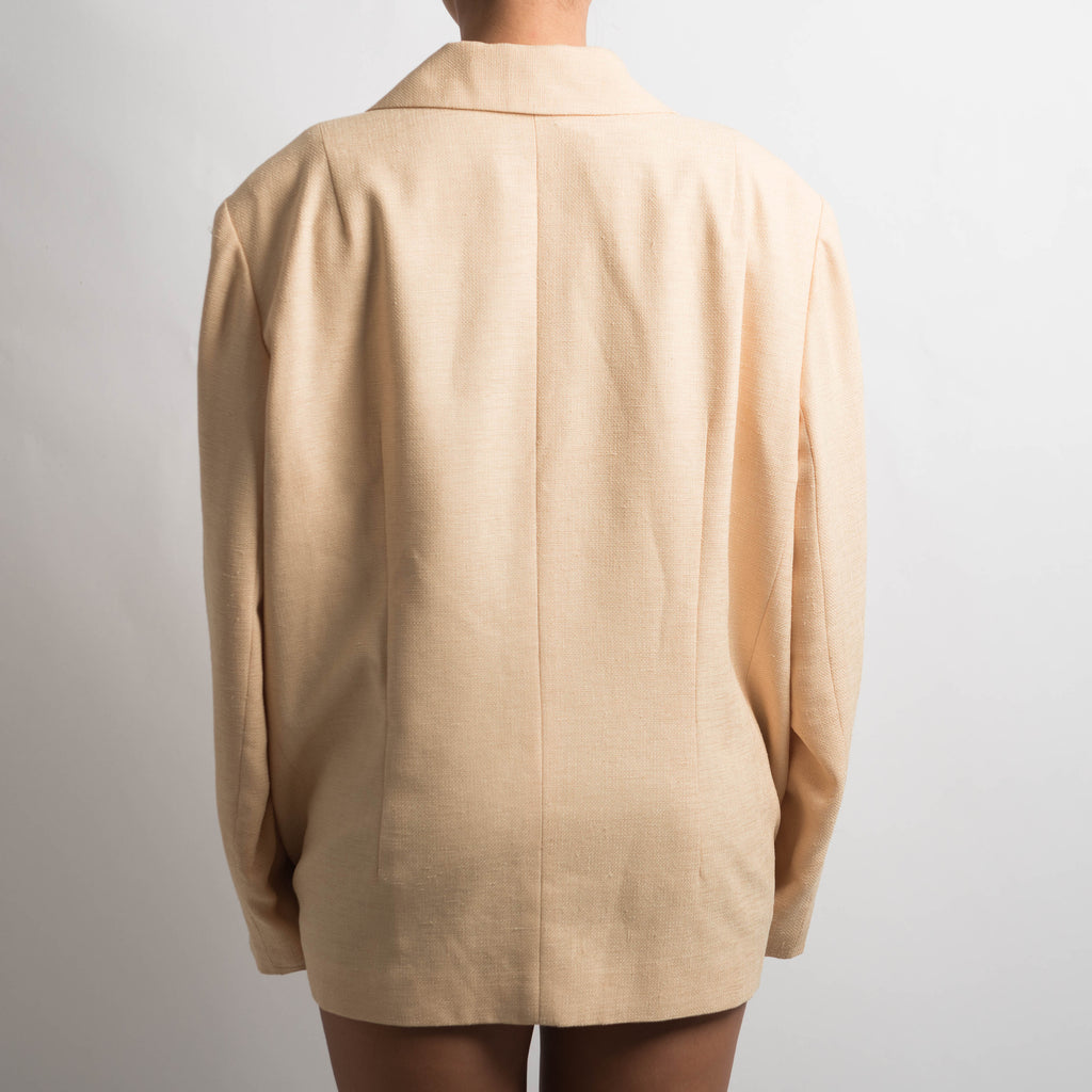 PALE YELLOW BLAZER