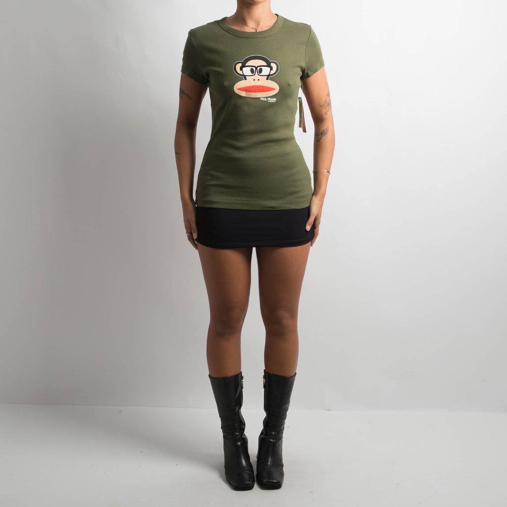KHAKI PAUL FRANK TEE