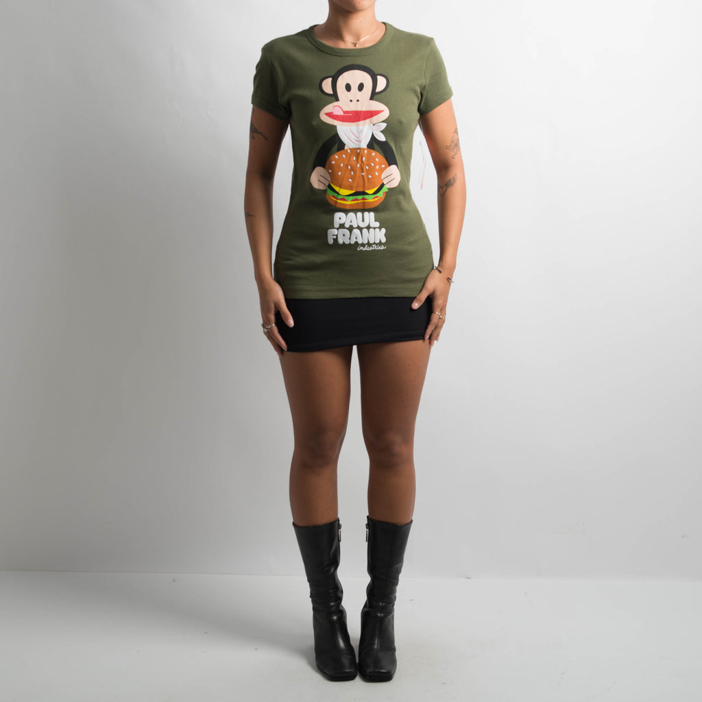 KHAKI PAUL FRANK TEE