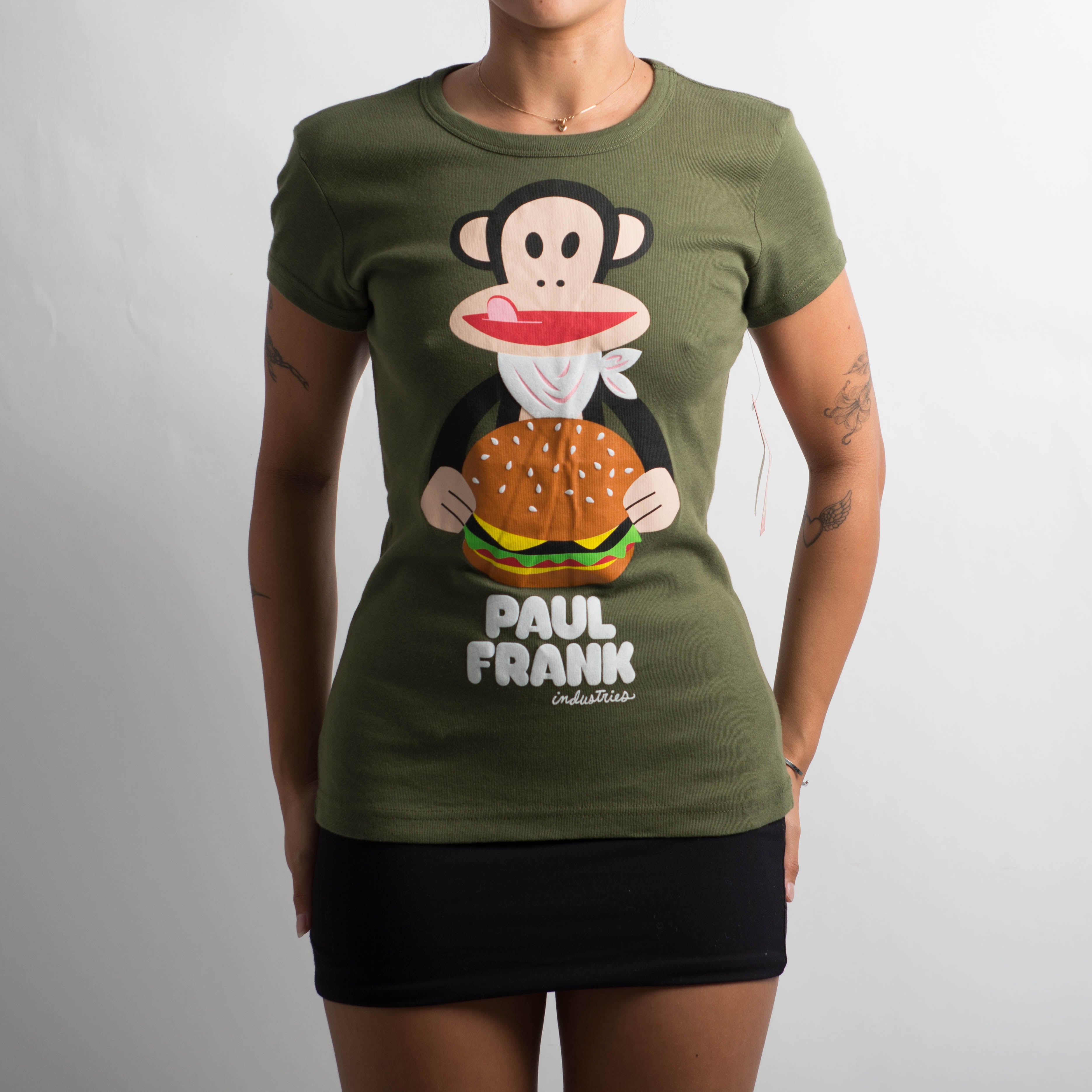 KHAKI PAUL FRANK TEE