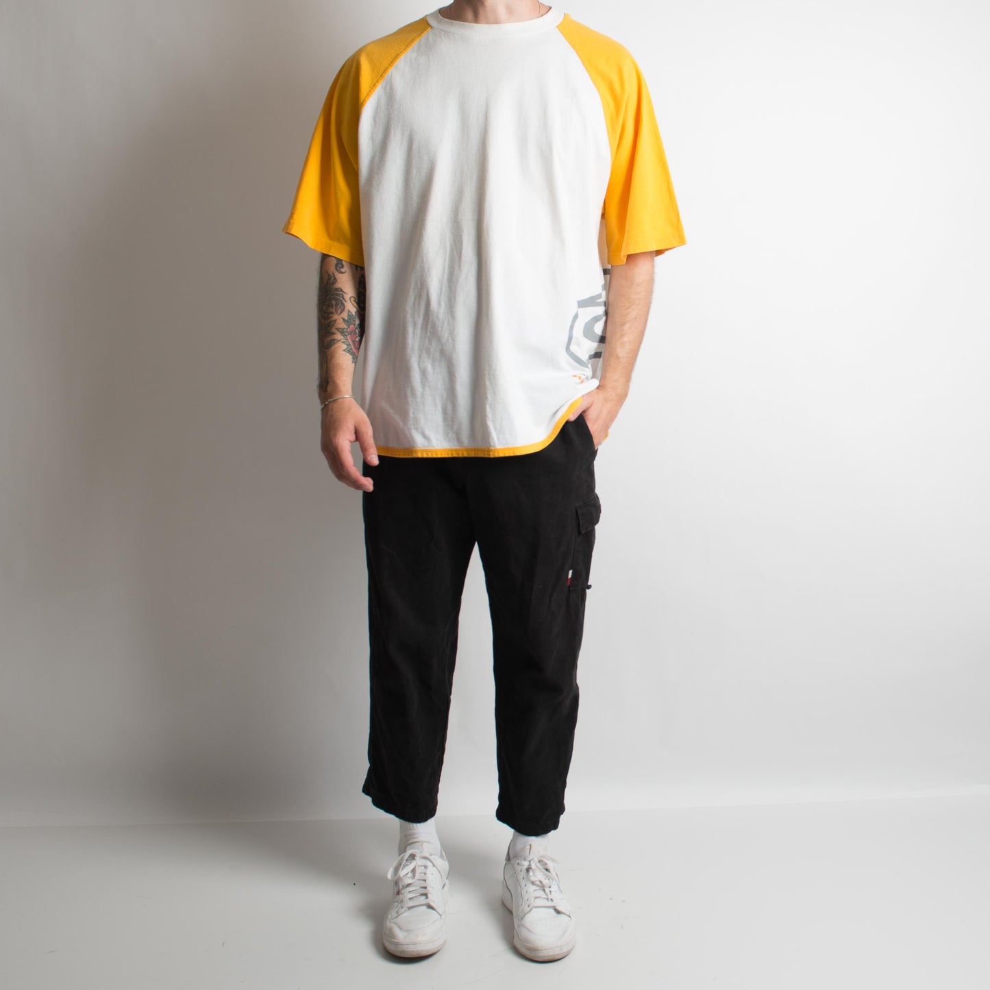 YELLOW RAGLAN TSHIRT