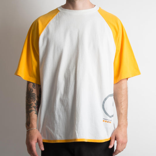 T-SHIRT RAGLAN JAUNE