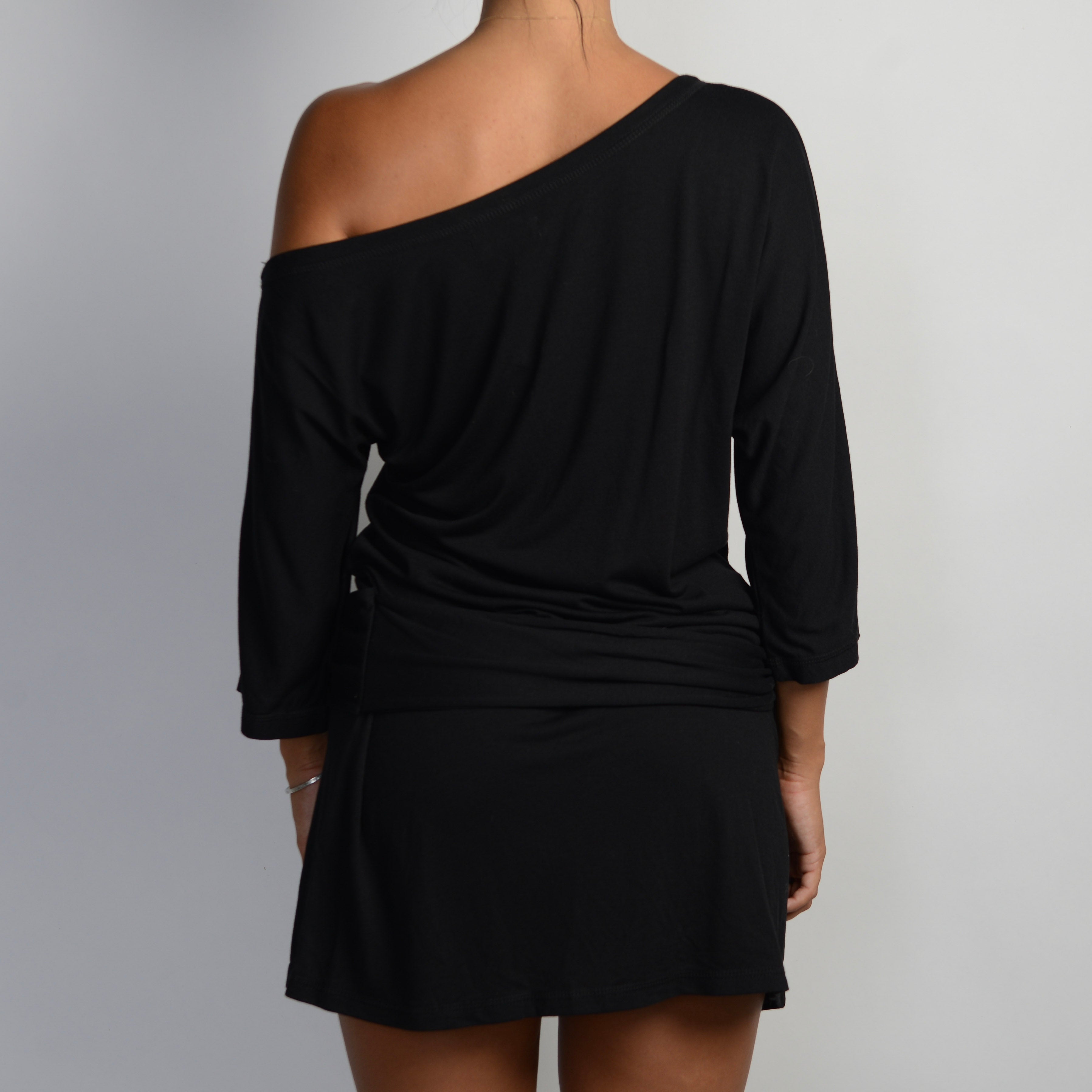 ONE SHOULDER MINI DRESS