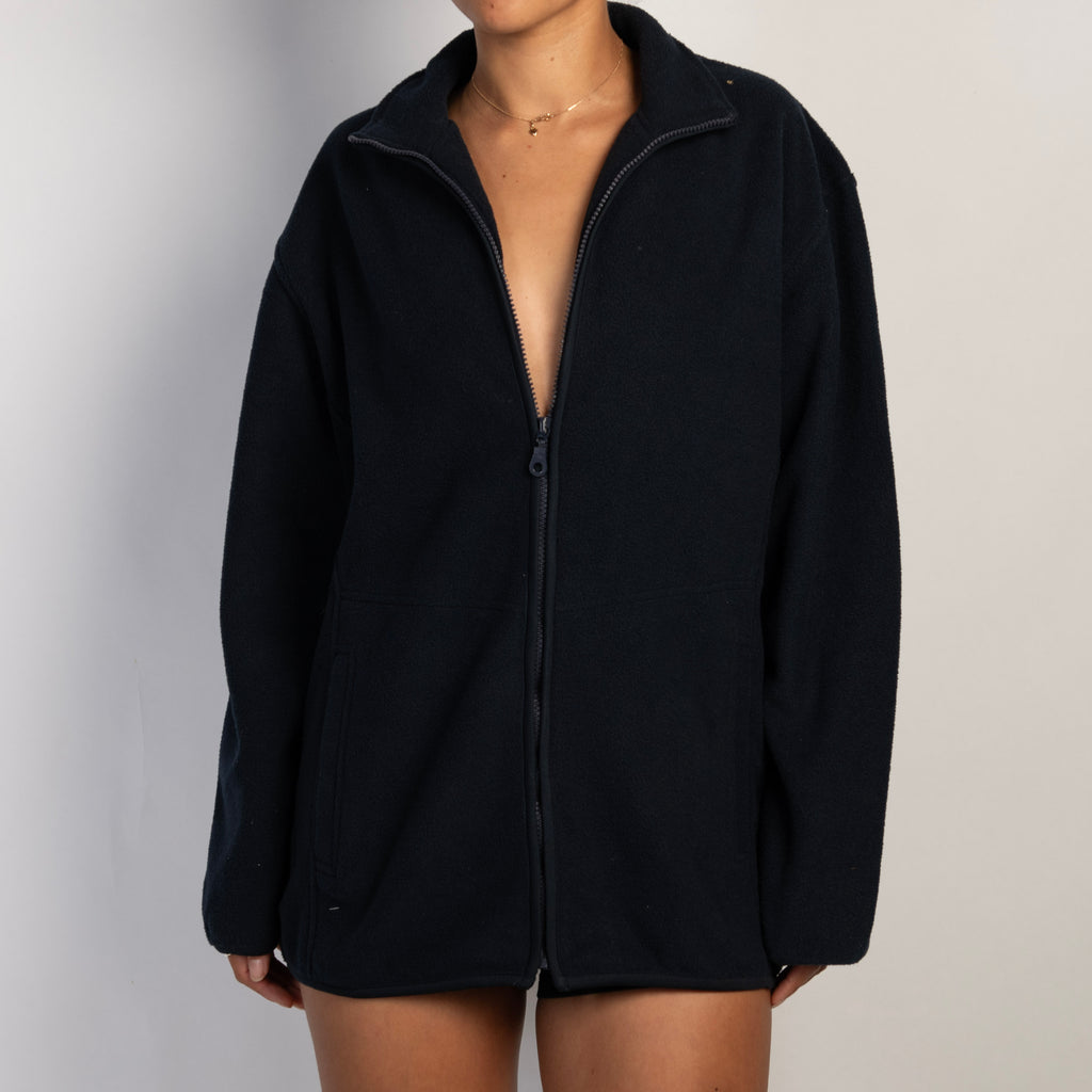NAVY FLEECE JACKET