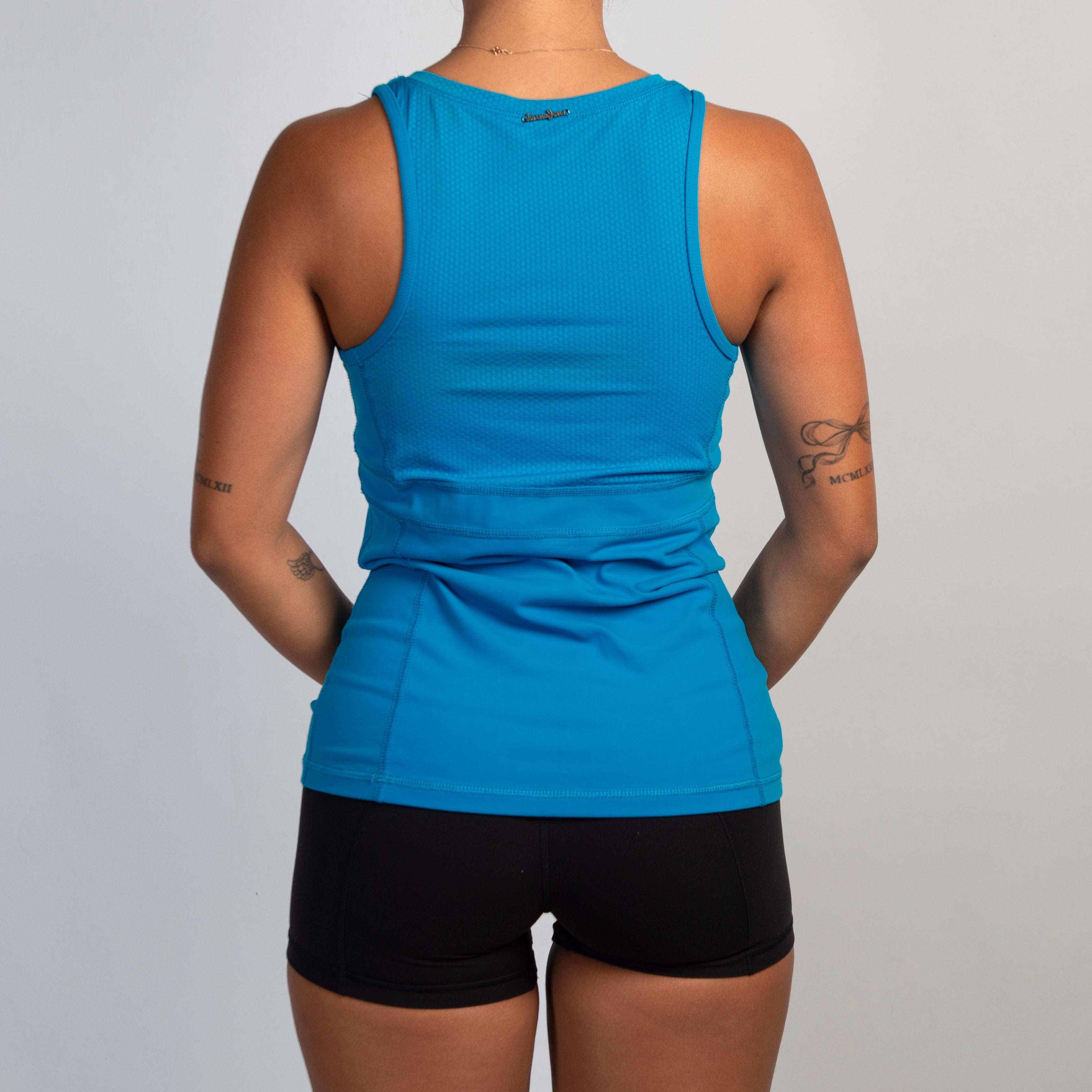 BLUE ACTIVE TANK TOP