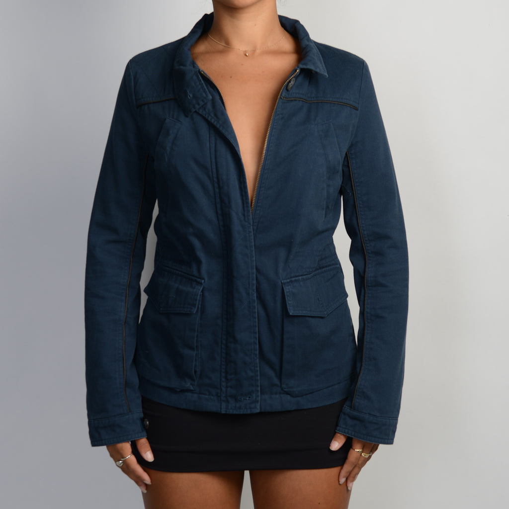 NAVY MILITARY JACKET
