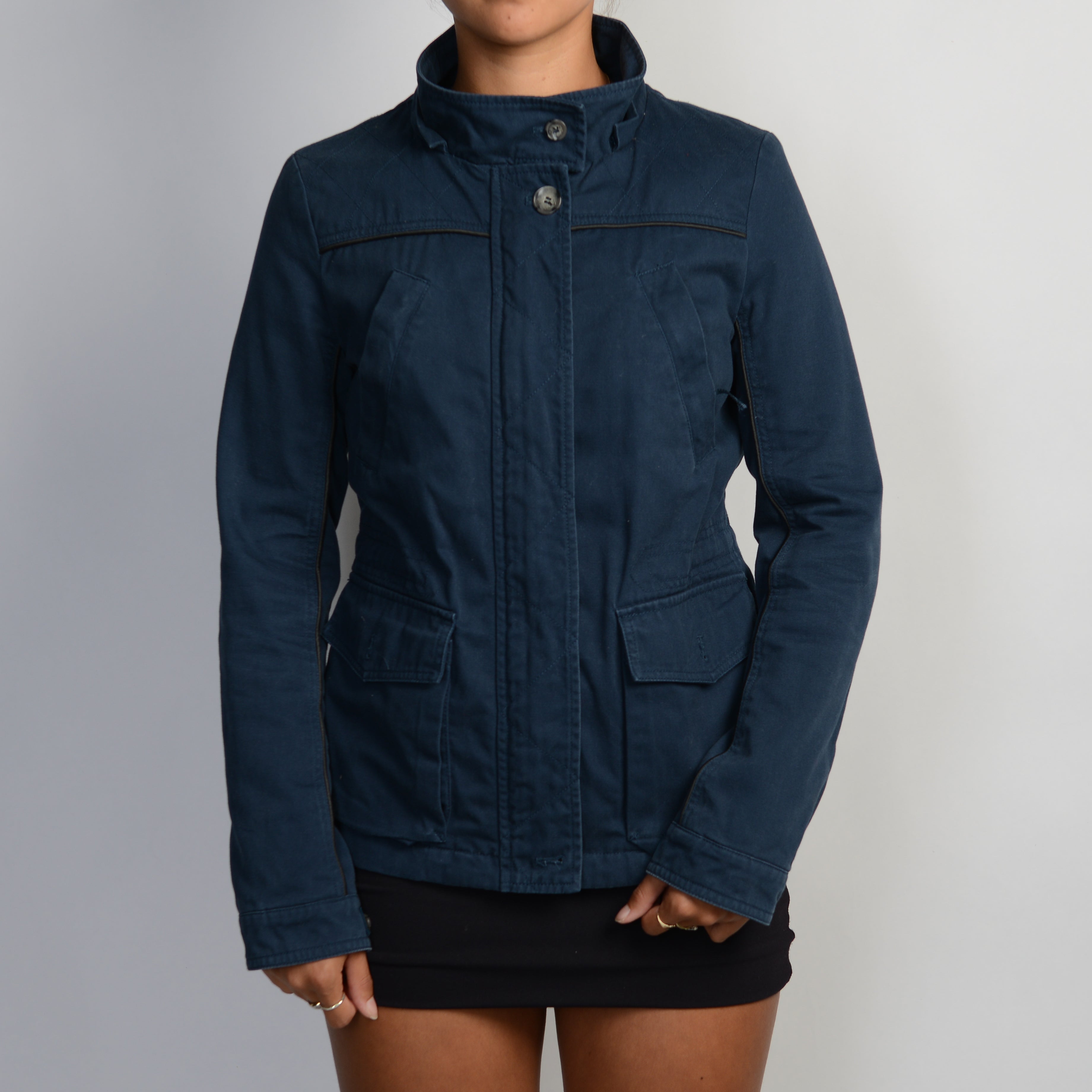 NAVY MILITARY JACKET