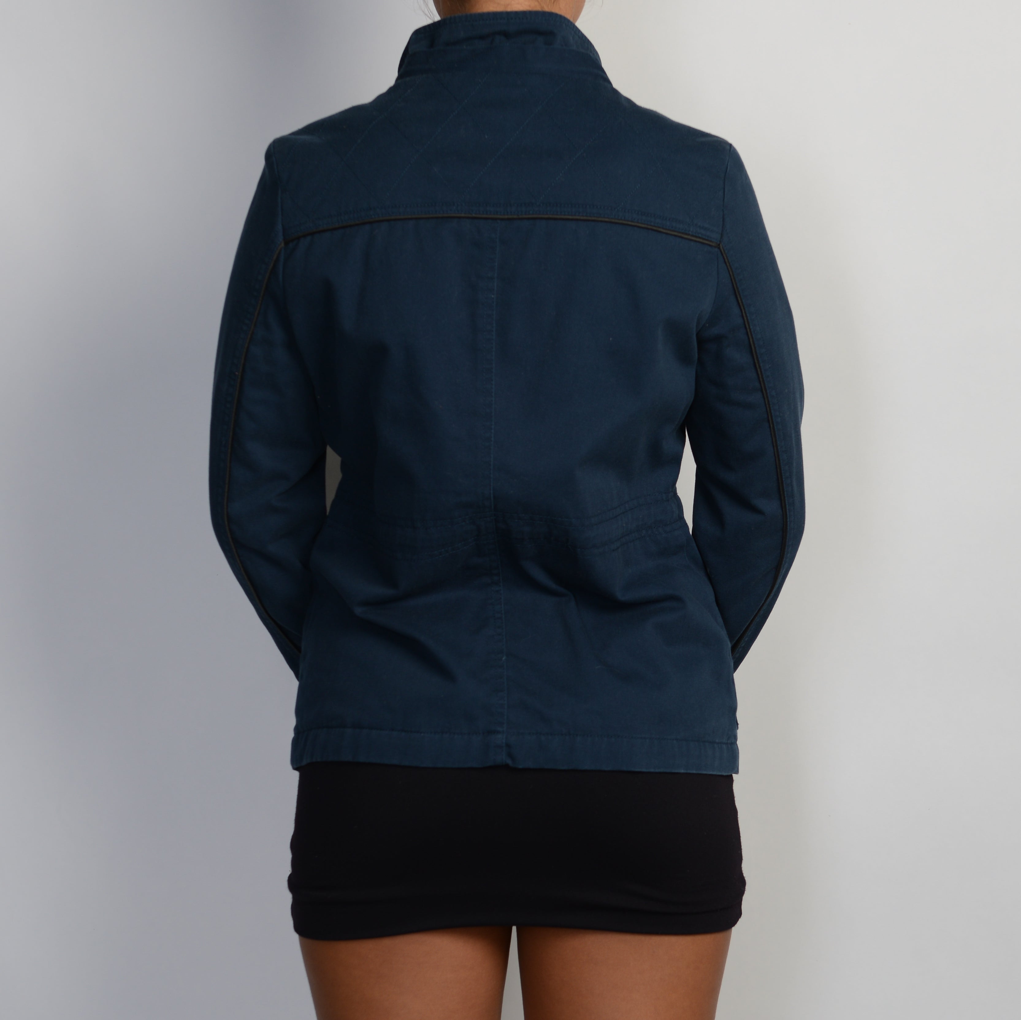 NAVY MILITARY JACKET