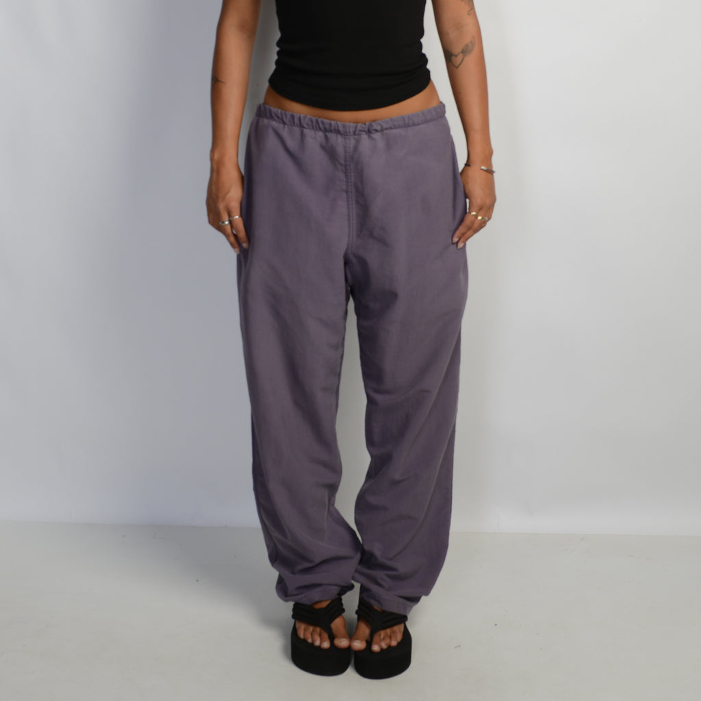 PURPLE NYLON PANTS