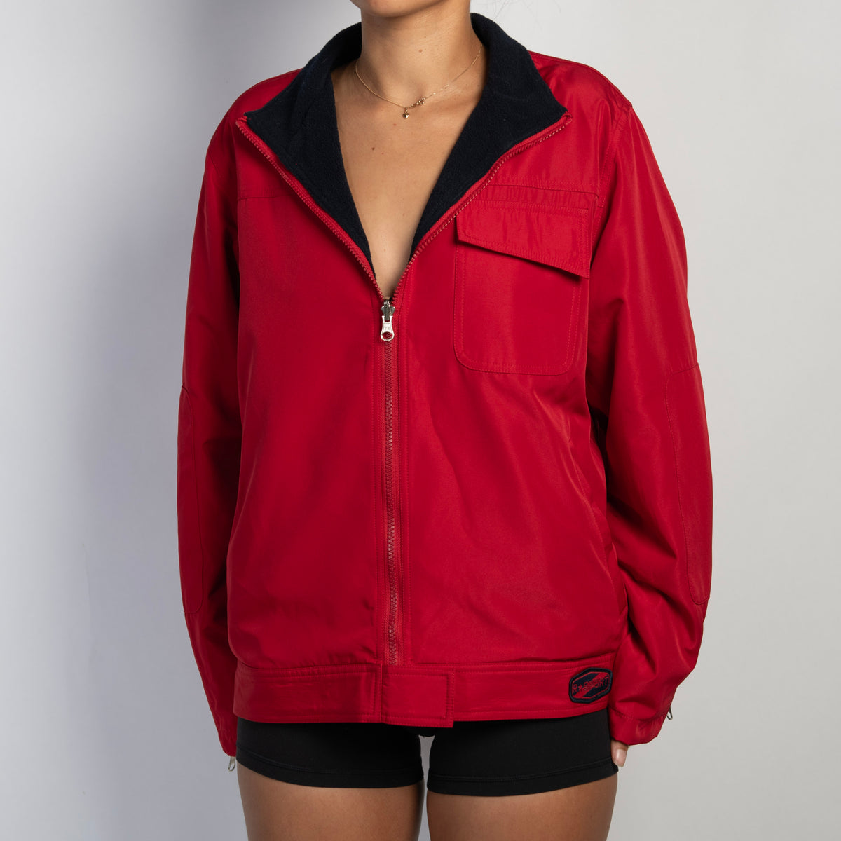 REVERSIBLE FLEECE JACKET