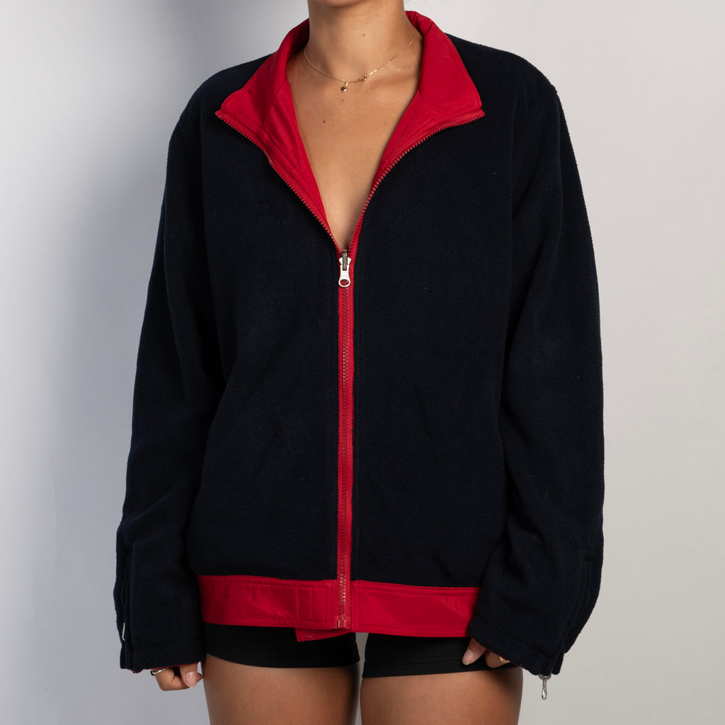 REVERSIBLE FLEECE JACKET