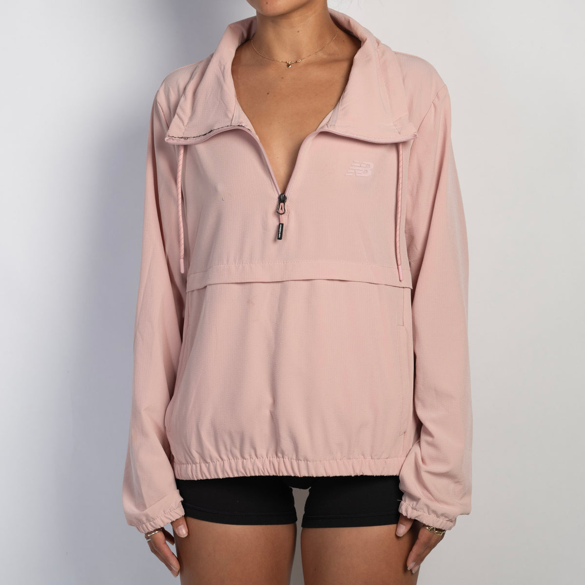 LIGHT PINK WINDBREAKER