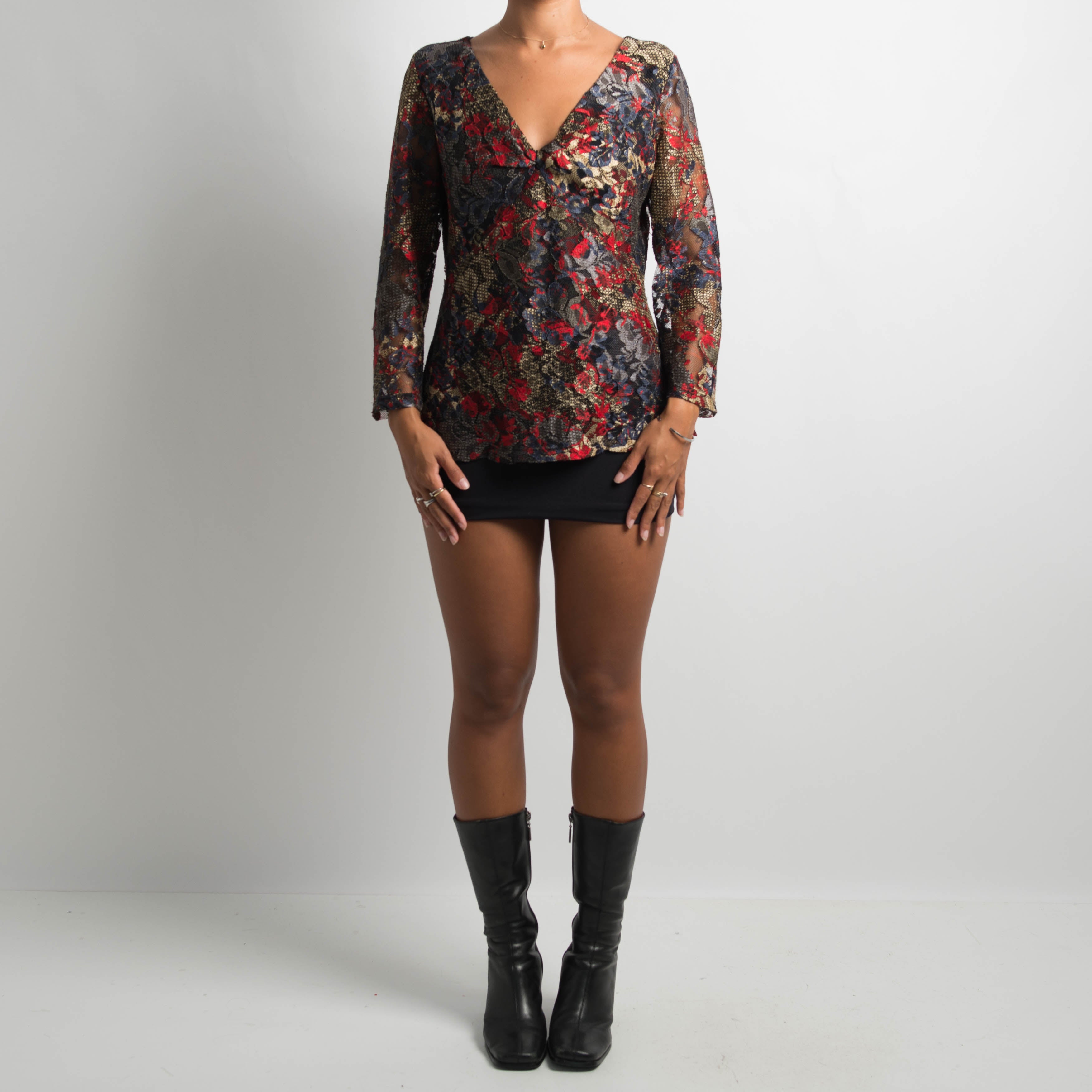 PATTERNED LONG SLEEVE