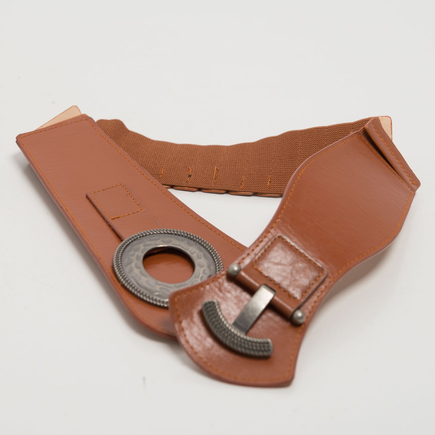 CEINTURE MARRON À IMPRIMÉ