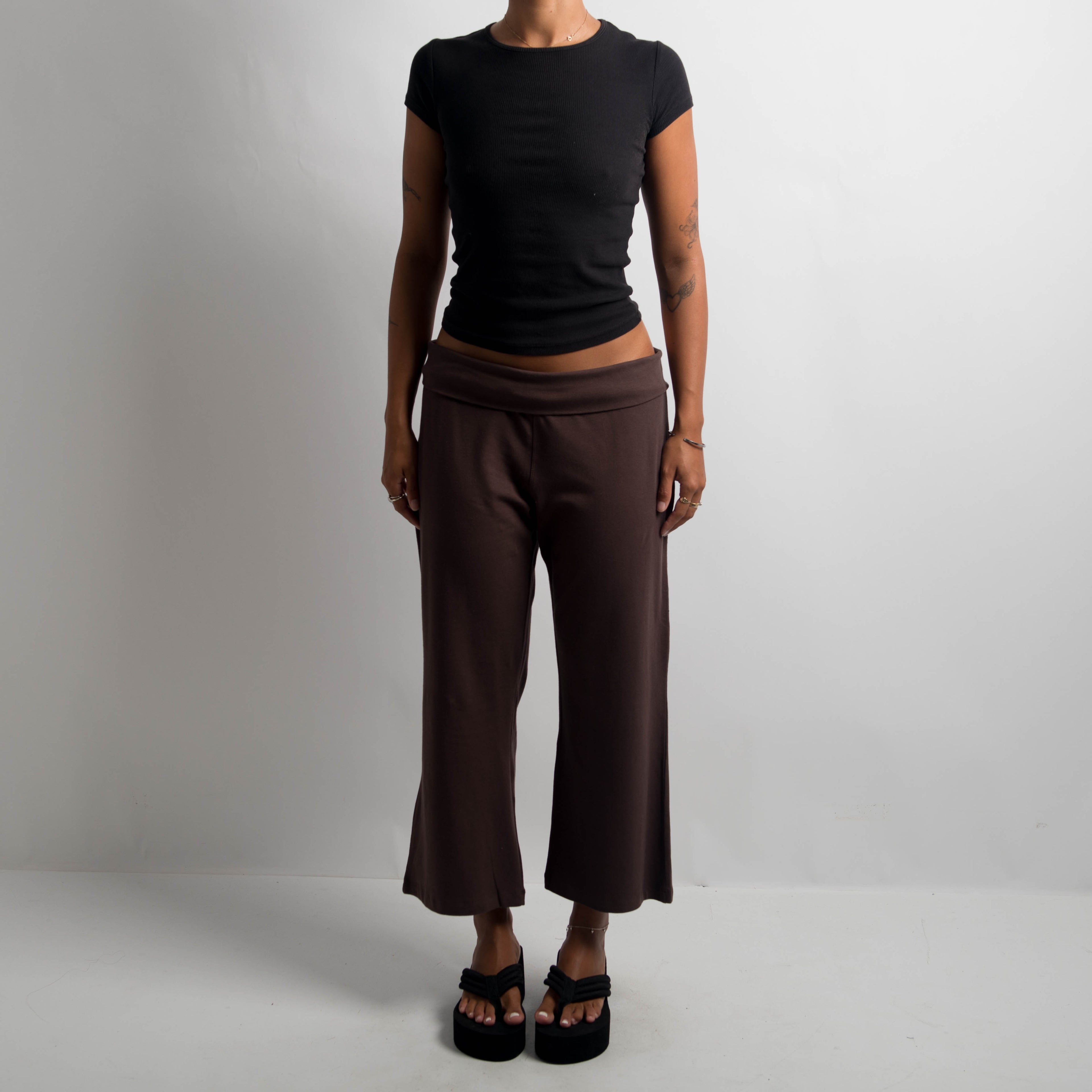 BROWN CAPRI LOUNGE PANTS