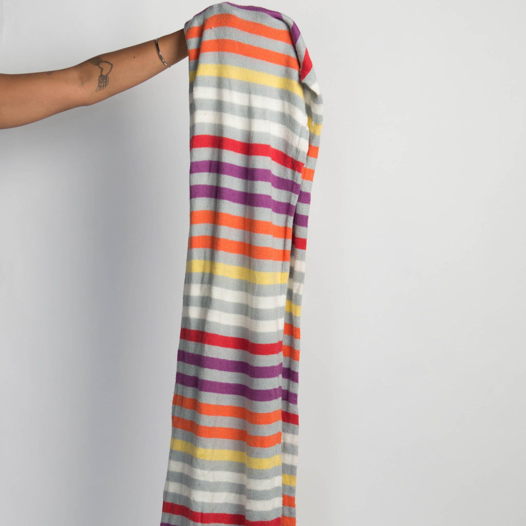 MULTICOLOUR STRIPE SCARF