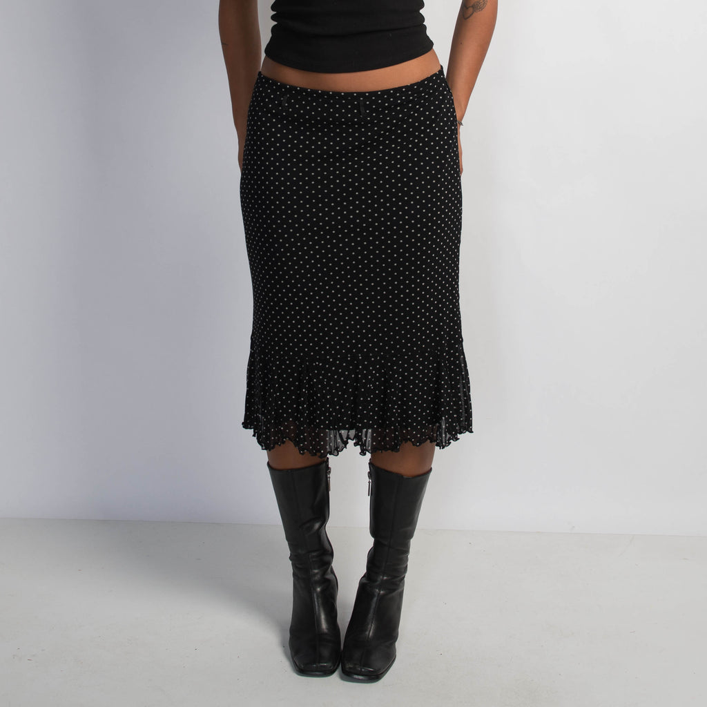 POLKA DOT MIDI SKIRT