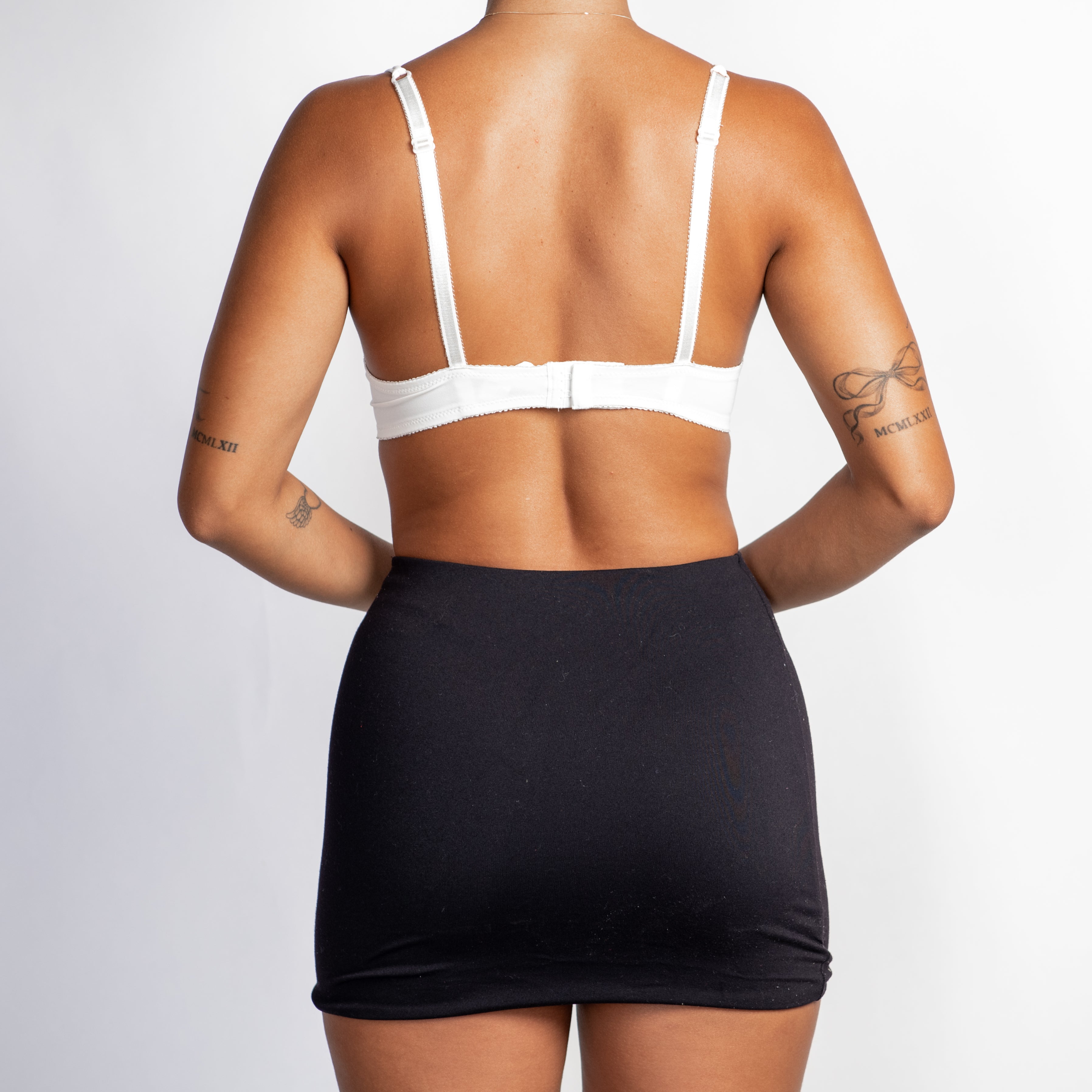 WHITE LACE SOFT CUP BRA