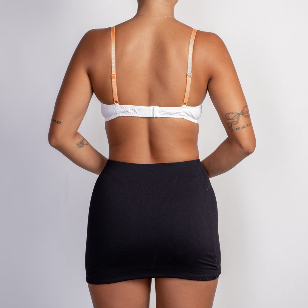 EMBROIDERED FLORAL BRA