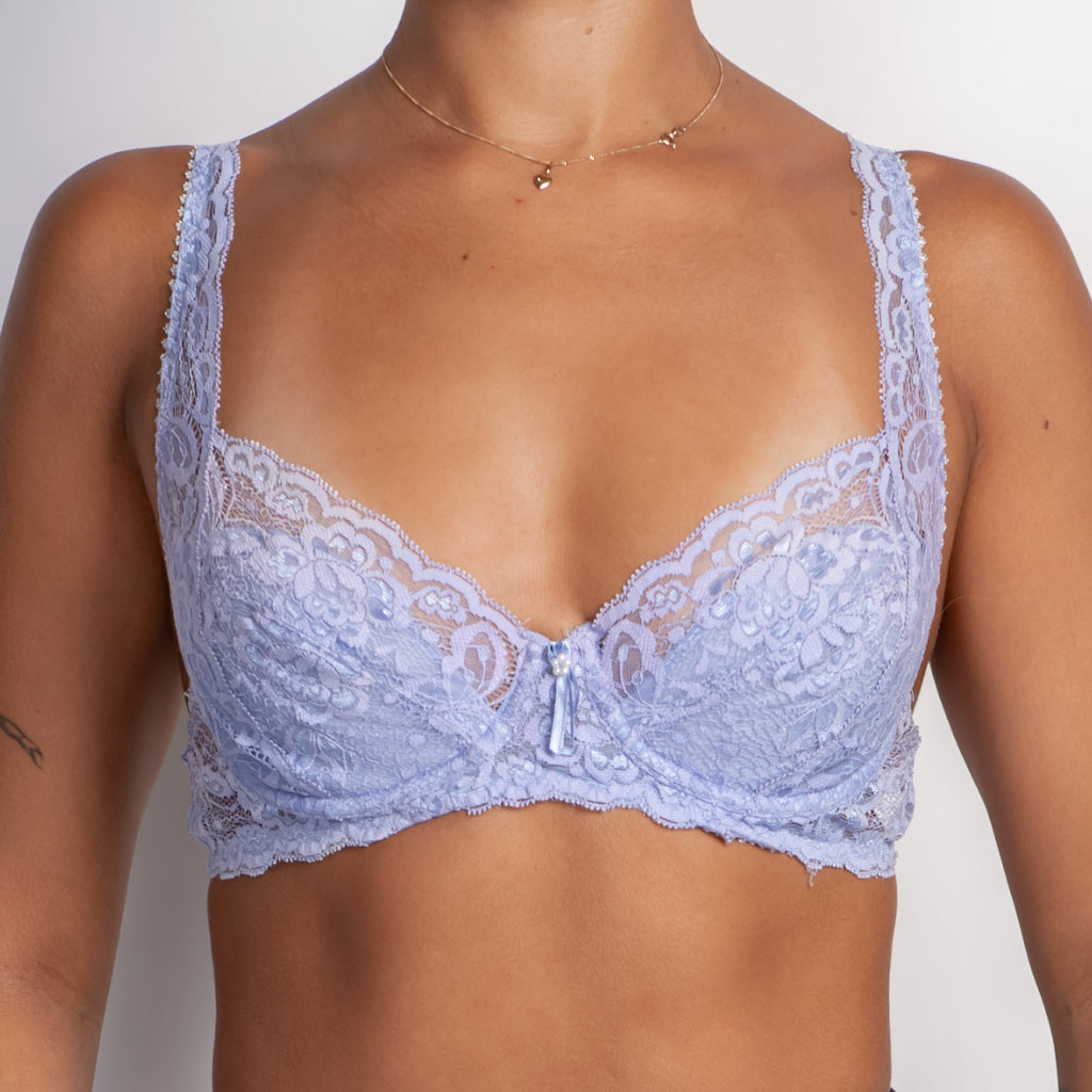 LILAC LACE BRA