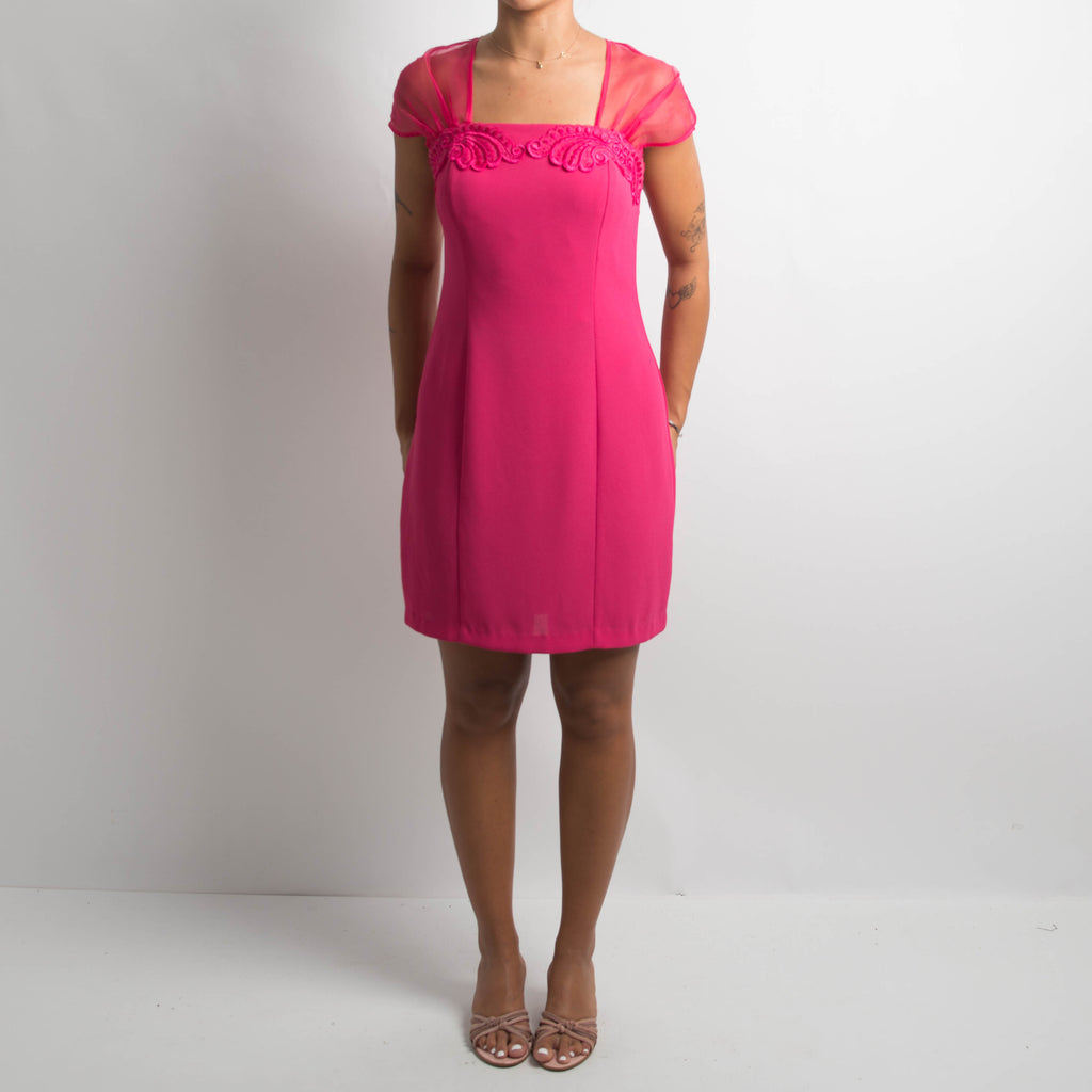 HOT PINK DRESS