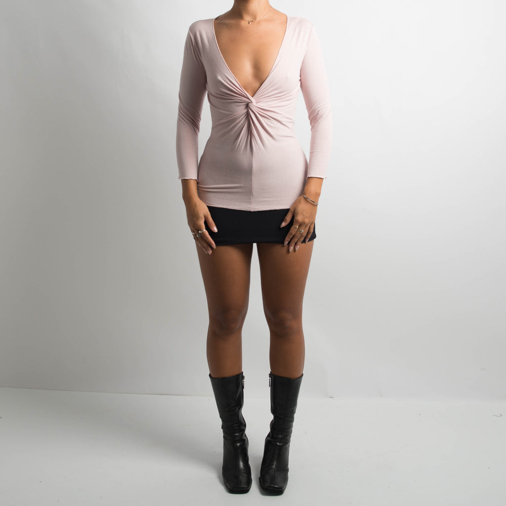 PINK LONG SLEEVE TOP