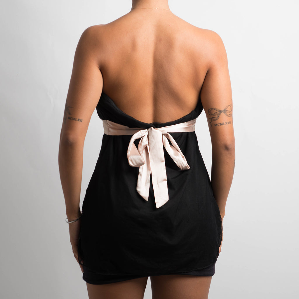 STRAPLESS BABYDOLL TOP