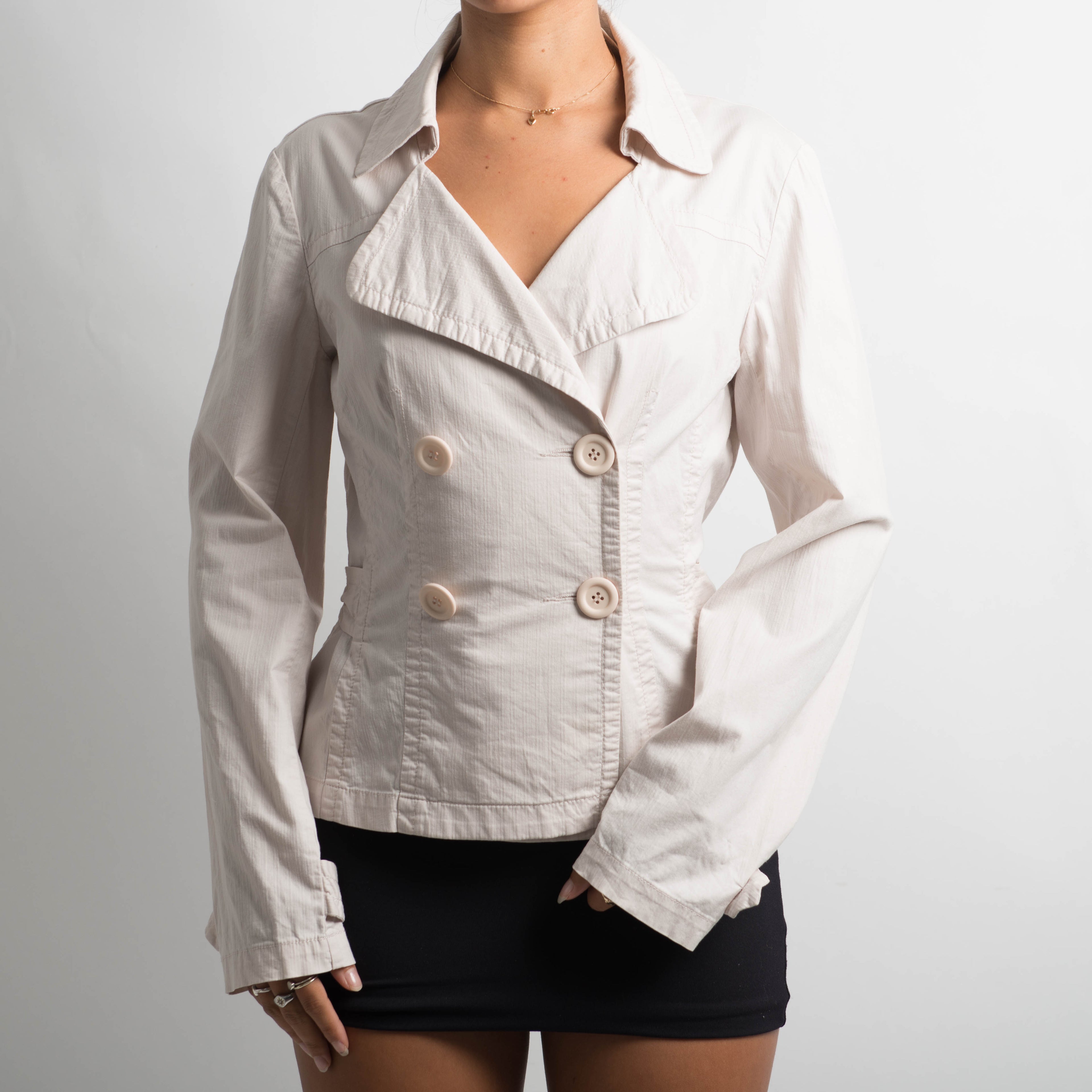 DOUBLE BREASTED BLAZER