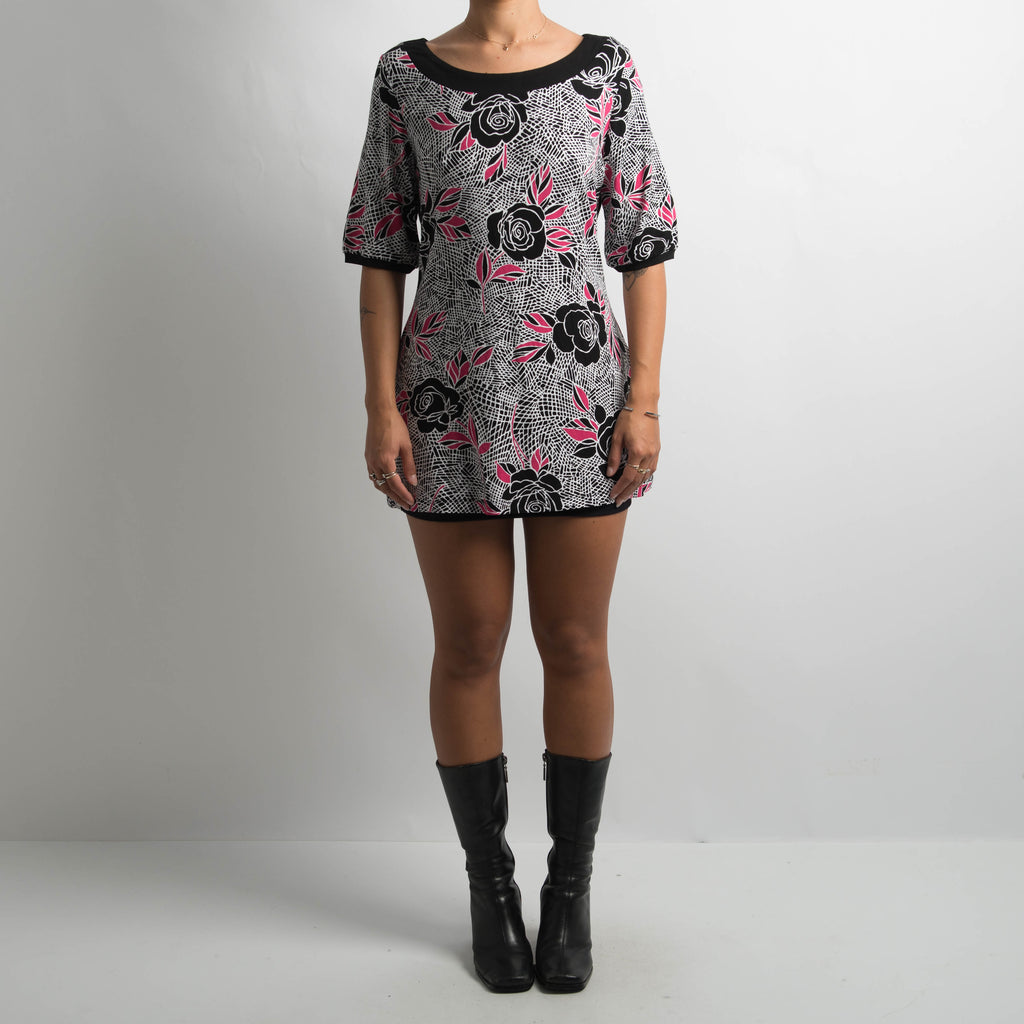 SLINKY FLORAL TUNIC