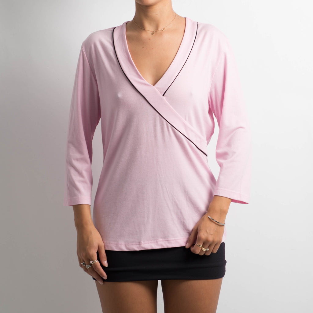 PINK SOFT STRETCH TOP