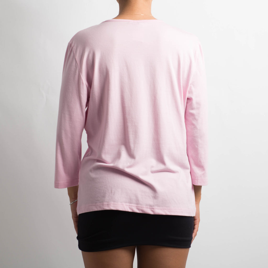 PINK SOFT STRETCH TOP