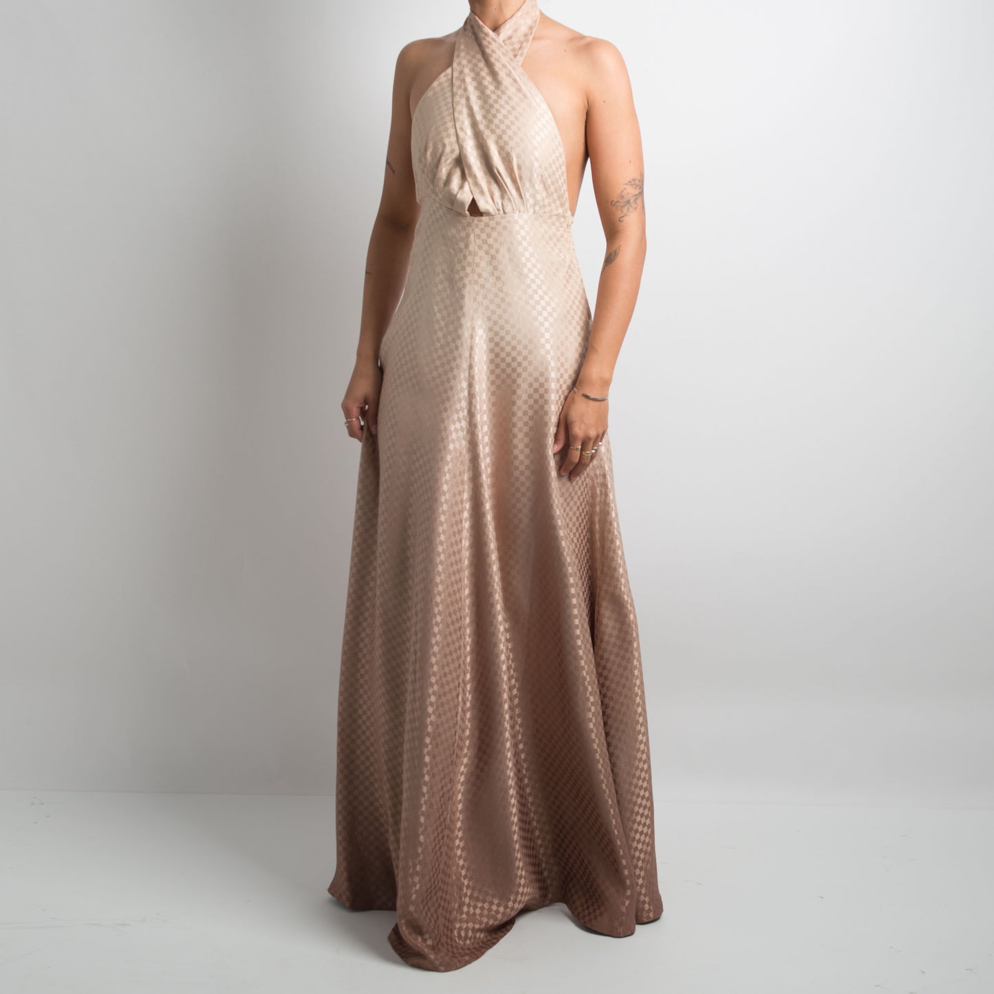 ROBE DAIM BEIGE