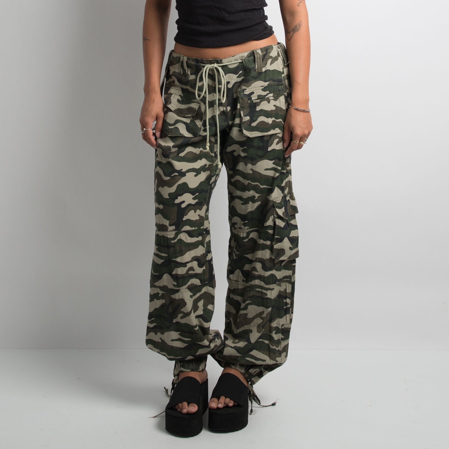 PANTALON CAMOUFLAGE KAKI